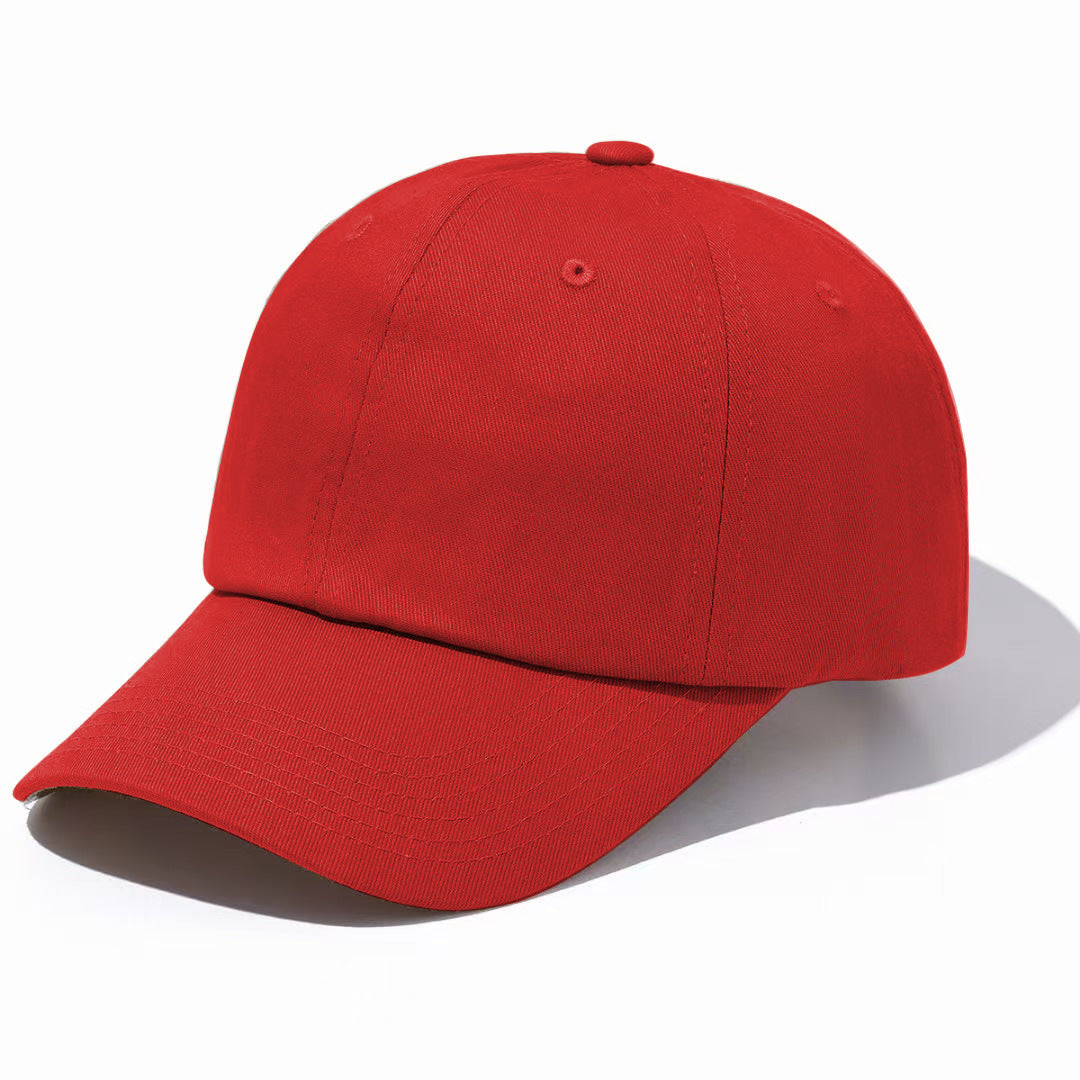 Wholesale Solid color cotton large circumference baseball cap